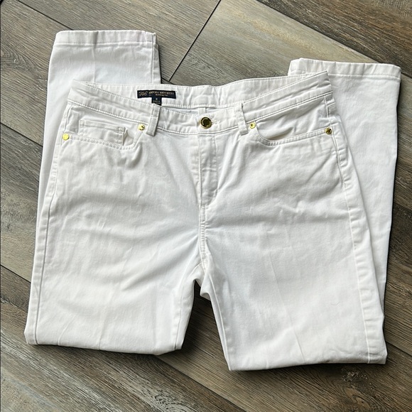 White Denim Jeans - Picture 2 of 10